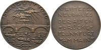 Frankfurt-Stadt Bronze-Gussmedaille -