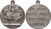 Speyer-Stadt Tragbare Weissmetall-Medaille -
