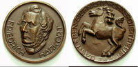 Dortmund Bronze-Gussmedaille Leopold 1658-1705. -