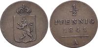 Reuss-Jüngerer Linie zu Schleiz CU-1/2 Pfennig 1841 A Heinrich LXII. 181... 241.90 元 含税 ＋  83.41 元 运费
