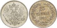 Finnland 25 Pennia Nikolaus II. von Russland 1894-1917. -