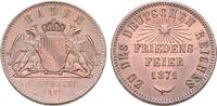 Baden-Durlach CU-Gedenkkreuzer Friedrich I. 1852-1907. -