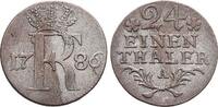 Brandenburg-Preussen 1/24 Taler Friedrich II. 1740-1786, Münzstätte Berlin. -