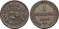 Schleswig-Holstein (Königliche Linie) CU-Dreiling Unter Statthalterschaft 1848-1851. -