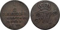 Brandenburg-Preussen CU-1/2 Kreuzer 1788 B Friedrich Wilhelm II. 1786-17... 125.51 元 含税 ＋  83.67 元 运费