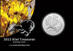 New Zealand 1 Dollar Kiwi 2012 1 oz Silver -
