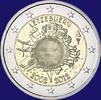 Luxemburg 2 Euro 10 Jaar Euro -