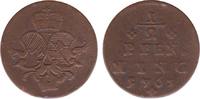 Würzburg, Bistum 1/2 Pfennig Adam Friedrich von Seinsheim 1755-1779 -