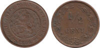 Nederland Koninkrijk ½ Cent Willem III 1849-1890 -