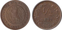 Nederland Koninkrijk ½ Cent Wilhelmina 1890-1948 -