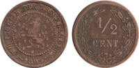 Nederland Koninkrijk ½ Cent Wilhelmina 1890-1948 -