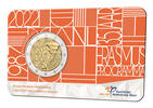 Nederland 2 euro in Coincard Erasmus -