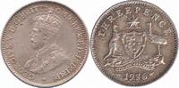 Australia 3 Pence George V 1910-1936 -