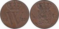Nederland Koninkrijk ½ Cent Willem III 1849-1890 -