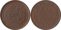 Nederland Koninkrijk ½ Cent Wilhelmina 1890-1948 -