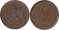 Nederland Koninkrijk ½ Cent Willem III 1849-1890 -