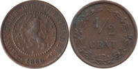 Nederland Koninkrijk ½ Cent Willem III 1849-1890 -