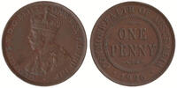Australia 1 Penny George V 1910-1936 -