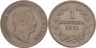 Baden Kreuzer Leopold, 1830-1852. -