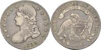 USA 50 Cent 1/2 Dollar 1833 ss- 1,004.06 元 含税 ＋  83.67 元 运费