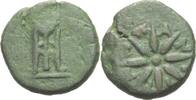 Bosporus Pantikapaion AE Dichalkon unter Mithridates Eupator (120-63) -