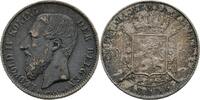 Belgien 50 Centimes Leopold II., 1865-1886 -
