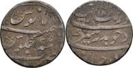 Indien Reich der Moghulen Surat Rupie Muhammad Aurangzeb Alamgir, 1658-1707 AD -