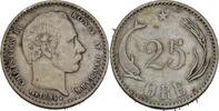 Dänemark 25 Öre Christian IX., 1863-1906 -