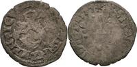 Frankreich Grenoble Liard au dauphin Heinrich III., 1574-1589 -