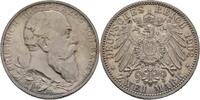 Baden Karlsruhe 2 Mark Regierungsjubiläum 1902 Friedrich I., 1856-1907 vz 334.69 元 含税 ＋  83.67 元 运费