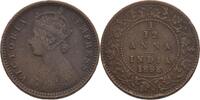 Britisch Indien 1/12 Anna Victoria, 1837-1901 -
