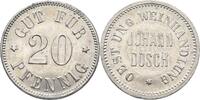 Bayern München Marke zu 20 Pfennig WEINHANDEL JOHANN DOSCH -