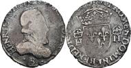 Frankreich Rouen Teston Heinrich III., 1574-1589 -