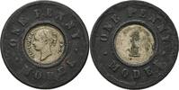 Großbritannien MODEL ONE PENNY 1844 ca. Victoria, 1837-1901 fl. ss 117.14 元 含税 ＋  83.67 元 运费