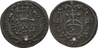 Sachsen Dresden Pfennig Friedrich August I., 1694-1733 -