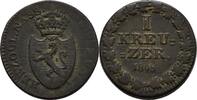 Nassau 1 Kreuzer Friedrich August und Friedrich Wilhelm 1806-1816. -