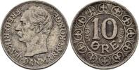 Dänemark 10 Öre 1907 Friedrich VIII. (1906-1912) ss 125.62 元 含税 ＋  83.75 元 运费