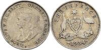 Australien 3 Pence Georg V. (1910-1936) -