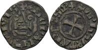 Kreuzfahrer Epirus Korfu Denier Philippe de Taranto (1294-1313). -