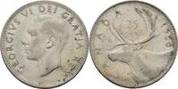 Kanada 25 Cents Georg VI.,1936-1952. -