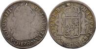 Spanien Bolivien Potosi 2 Reales 1780 Carlos III., 1759-1788 gelocht, f.ss 251.02 元 含税 ＋  83.67 元 运费