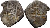 Spanien Bolivien Potosi 1 Real Carlos II., 1665-1700 -