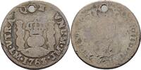 Spanien 1/2 Real 1768 Carlos III., 1759-1788 gelocht, f.ss 167.34 元 含税 ＋  83.67 元 运费