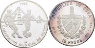 Kuba 10 Pesos Fußball WM -