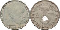 Deutsches Reich 2 Reichsmark Paul von Hindenburg -