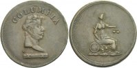 Canada Columbia Farthing Token -