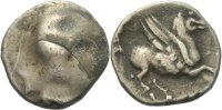 Kelten Gallien Emporiae Nachahmung der Prägung von Emporiae Drachme -