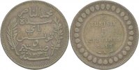 Tunesien 5 Centimes 1917 A Muhammad Al-Nasir f.ss 41.75 元 含税 ＋  83.51 元 运费