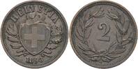 Schweiz 2 Rappen 1893 B ss 41.84 元 含税 ＋  83.67 元 运费