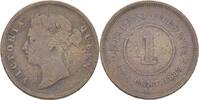 Straits Settlements 1 Cent Victoria -